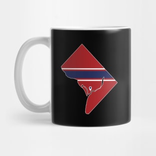 Washington D.C. Baseball Mug